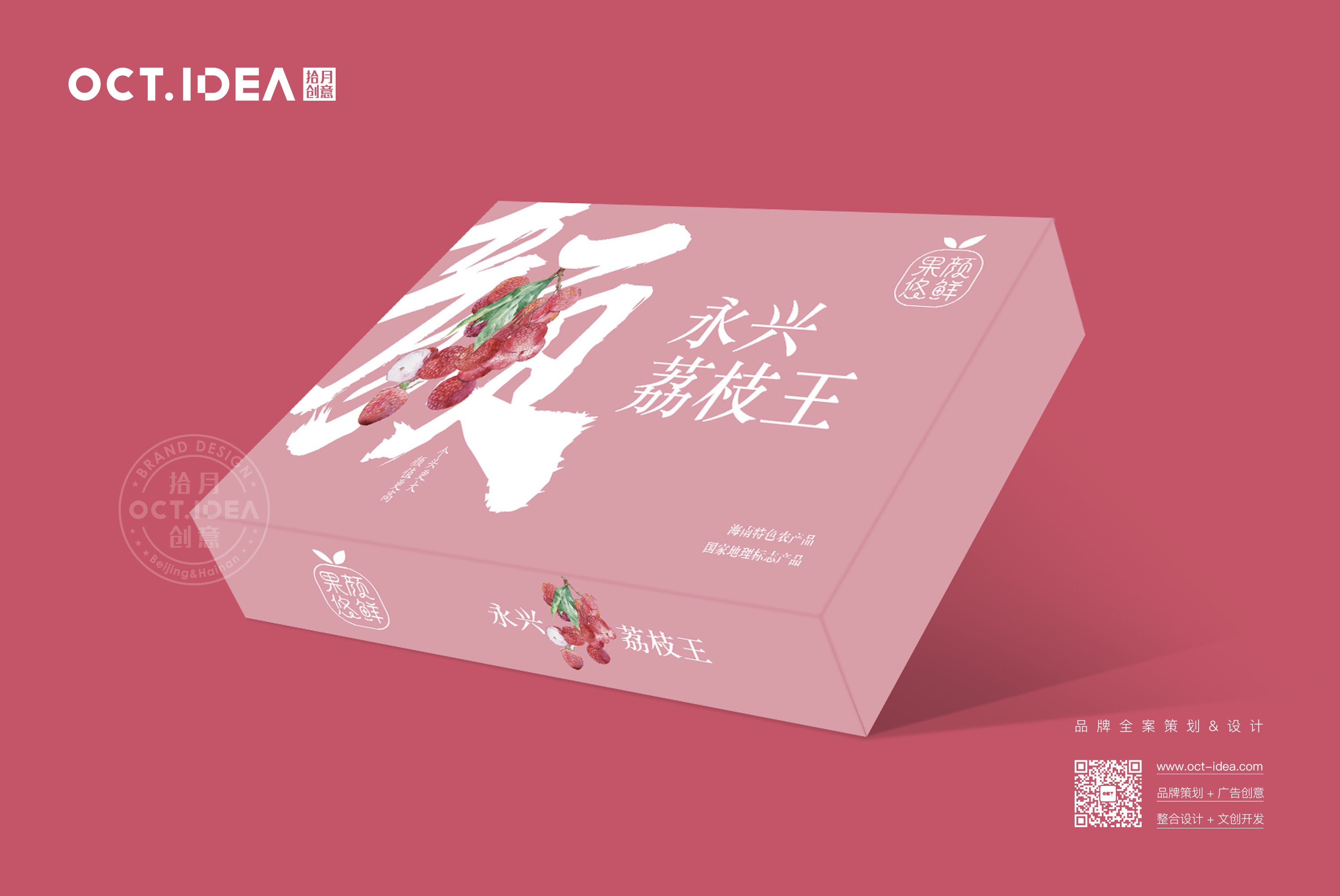 儋州荔枝包装设计